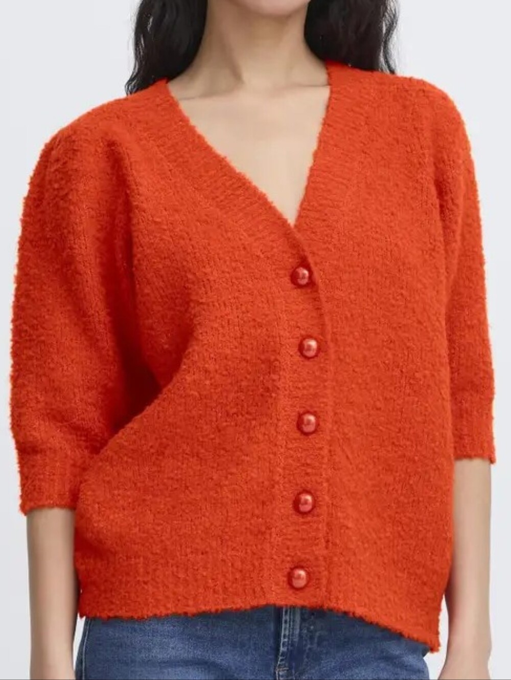 Ichi cardigan Loucle Cozy Button Front Women’s Sweater Cardigan L New